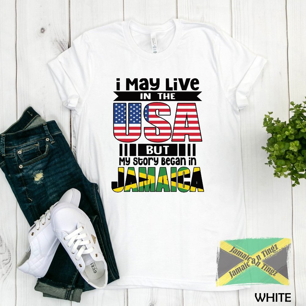 My Story Began In Jamaica Shirt,Fits Men and Women